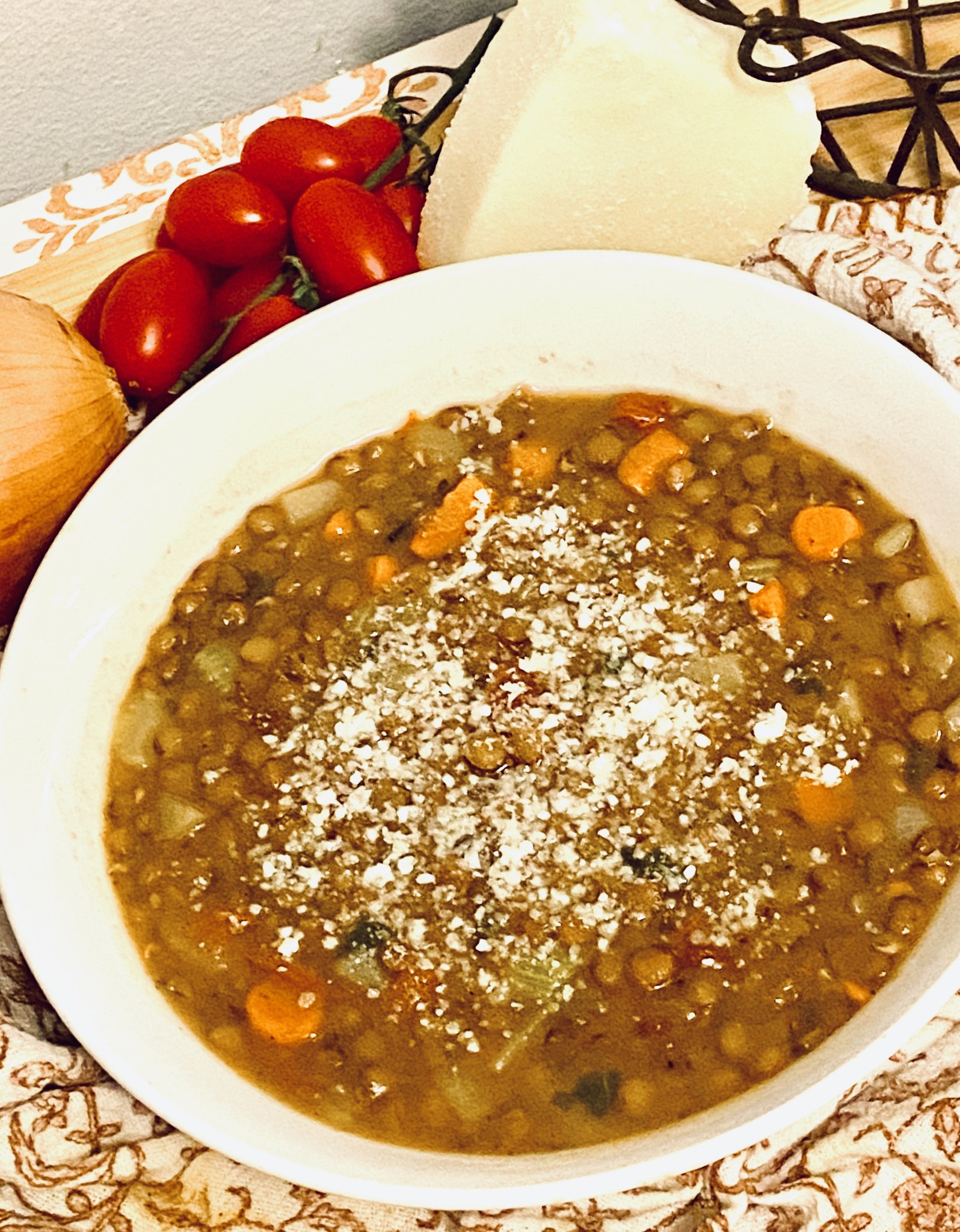 The Worlds Best Italian Lentil Soup Recipe Vita Rustica 0802