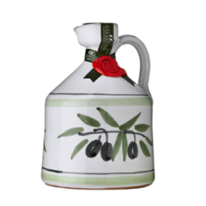 Frantoio Galantino ANGEL Extra Virgin Olive Oil in Hand Painted Ceramic