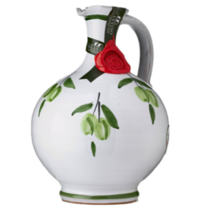 Frantoio Galantino RITA Extra Virgin Olive Oil in Hand Painted Ceramic