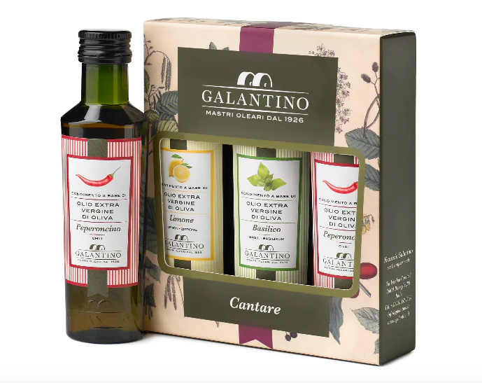 Frantoio Galantino CANTARE Extra Virgin Olive Oil Gift Set