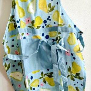 A beautiful and durable cooking apron.